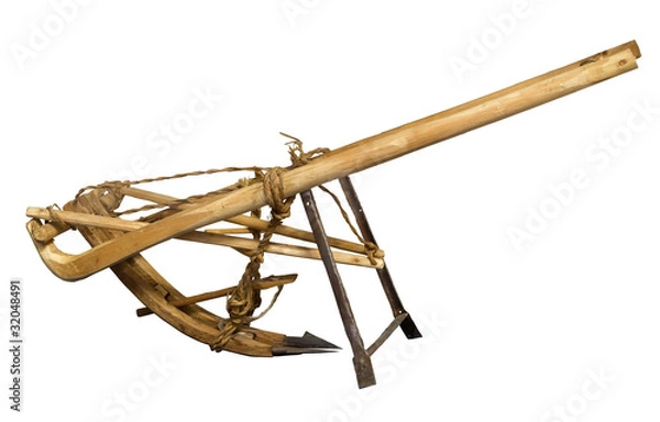 Fototapeta Модель деревянного плуга