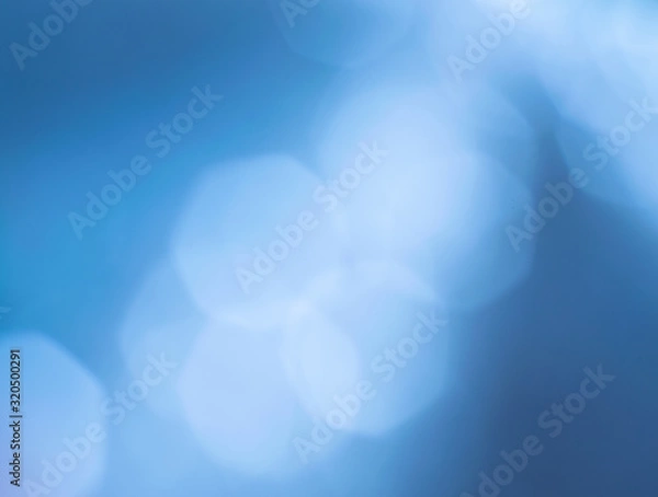 Fototapeta Classic blue shiny background for text or design. 2020 fashion trend festive texture concept. Copy space template.