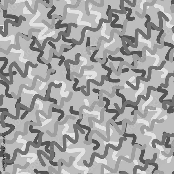 Obraz Seamless Pattern of Zig Zag Elements. Abstract Background.