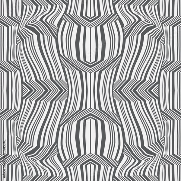 Obraz Seamless geometric vector template.