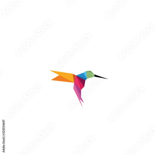 Obraz Bird Modern Logo Template. Vector Illustrator.