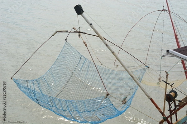 Fototapeta filet de pêche