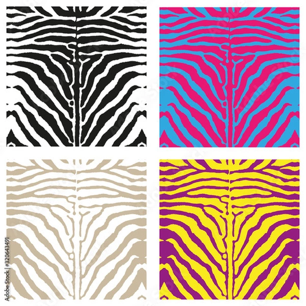 Fototapeta zebra texture pattern
