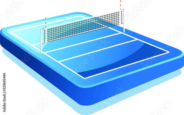 Fototapeta 3D volleyball 