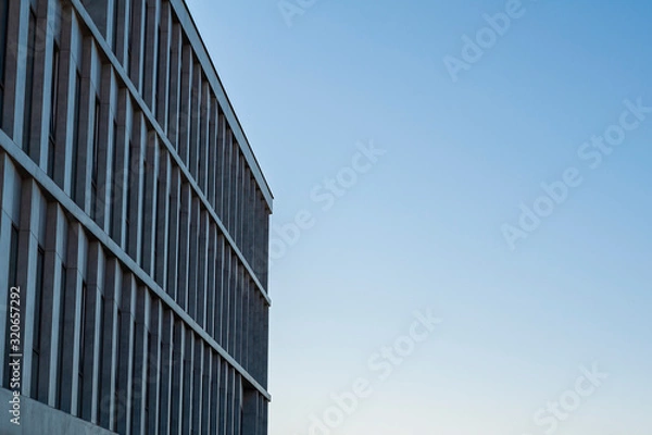 Fototapeta Modern office building on a sunny day