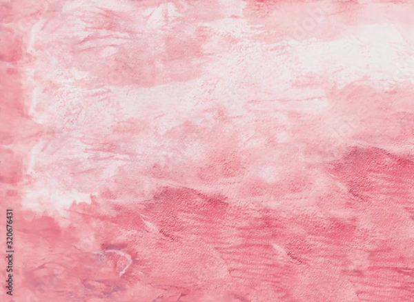 Fototapeta Abstract watercolor hand drawn background and texture. Background of splashes, drops and strokes of paint. Decorative design for wallpaper, covers, wrapper, fabric and packaging.