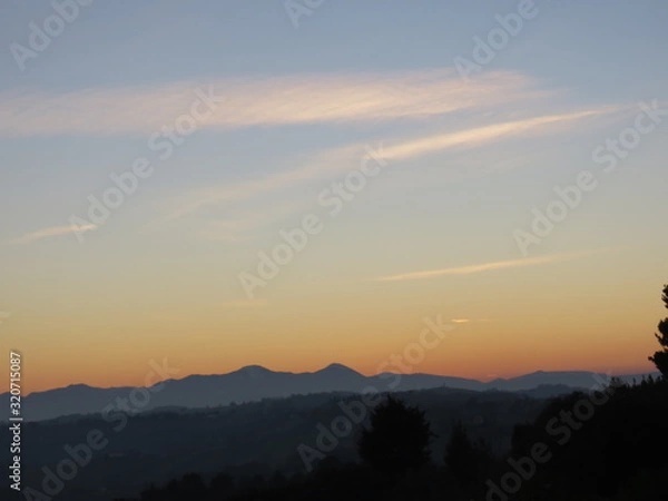 Fototapeta Tramonto