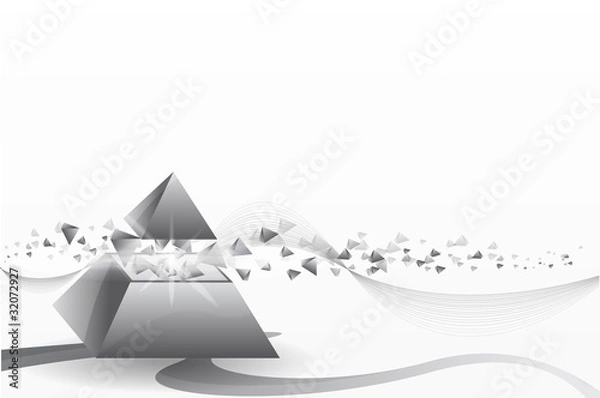 Obraz серый векторный фон