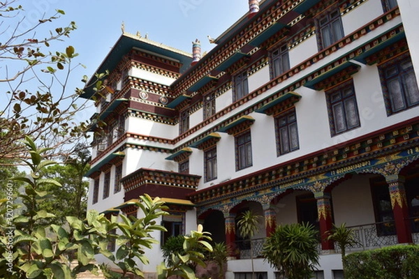 Obraz Budha temple in Zirang