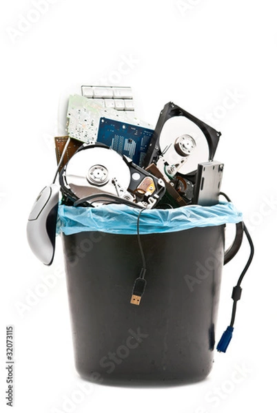 Fototapeta Broken hardware