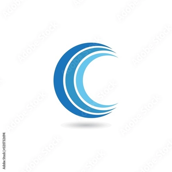 Obraz circle logo vector