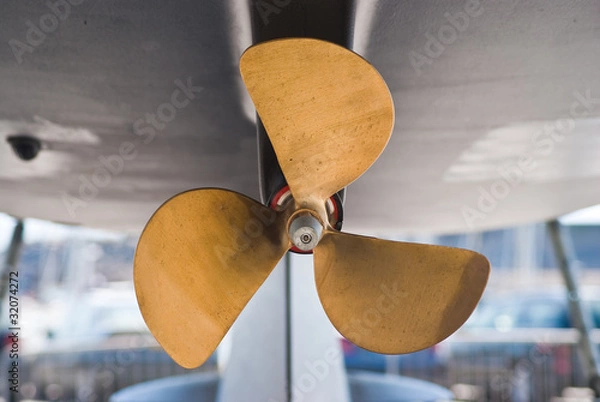 Obraz Hélice bateau - vue face