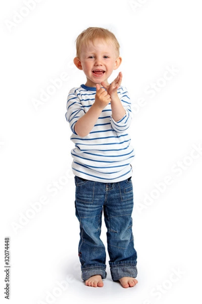 Obraz Kleinkind stehend