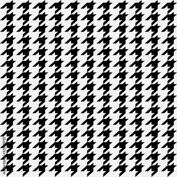Fototapeta seamless pattern of crow's fee