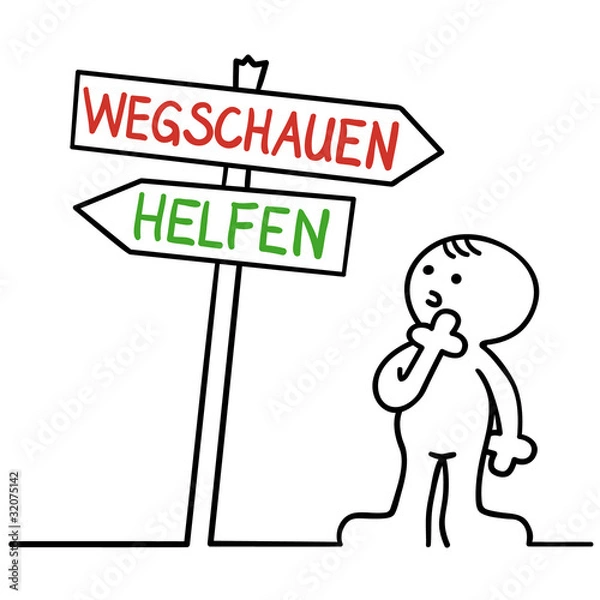 Obraz figur zivilcourage