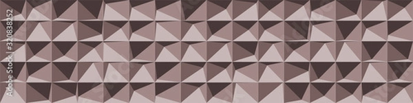 Fototapeta Abstract Structure Blocks Generative Art background illustration