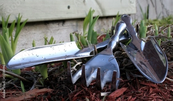 Obraz outils jardin