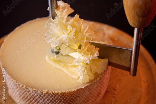 Obraz Tête de Moine_Cheese