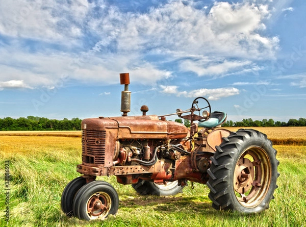 Obraz Ciągnik vintage