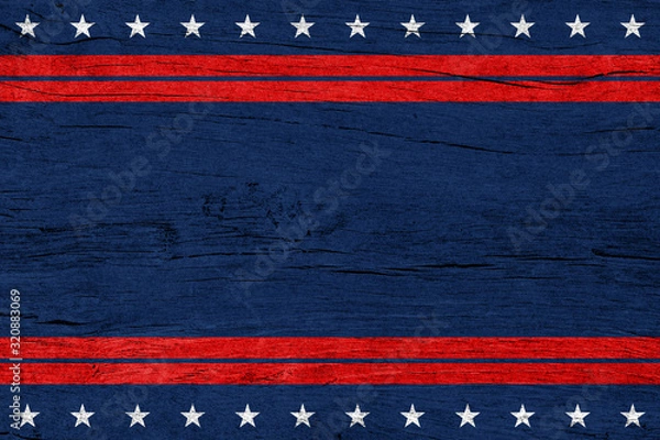 Obraz USA patriotic background