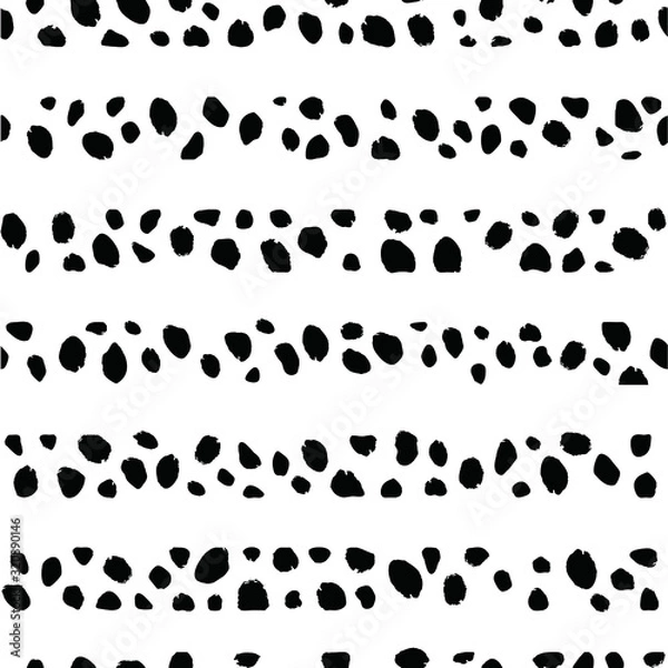 Fototapeta Leopard animal print repeat pattern