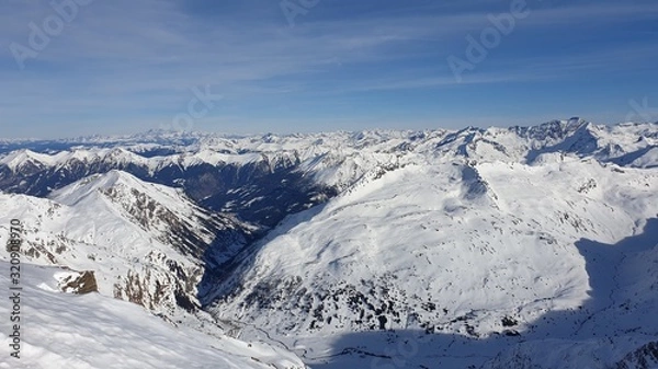 Fototapeta winter in mountains