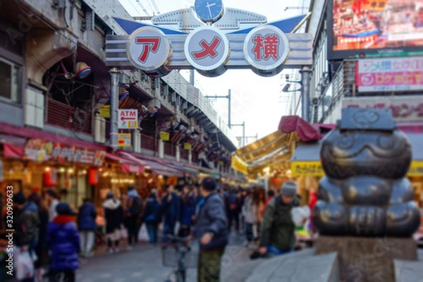 Obraz アメ横　イメージ