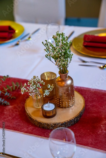 Fototapeta table decorations