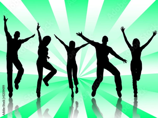 Obraz persone felici