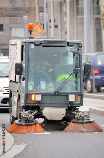 Obraz street cleaning