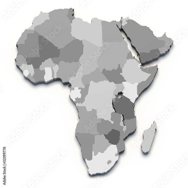 Obraz Africa map