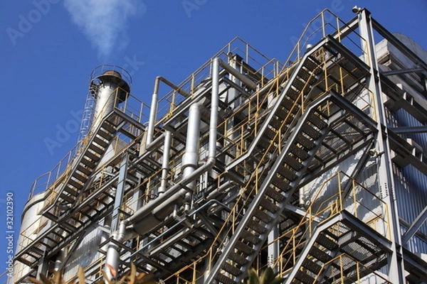 Obraz 日本の石油精油所