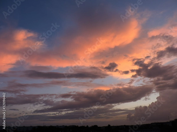 Obraz sunset in the sky