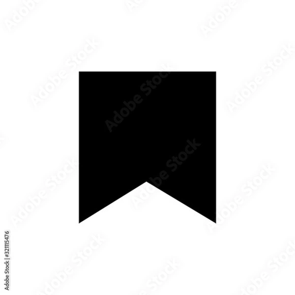 Fototapeta book mark icon vector design template EPS10