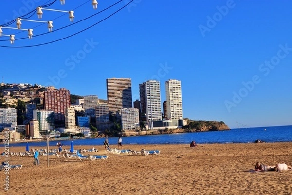 Fototapeta benidorm spain