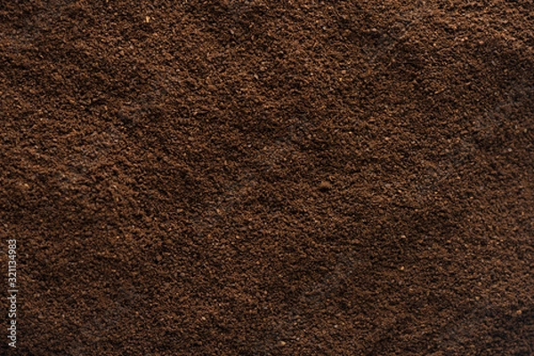 Obraz Ground coffee texture