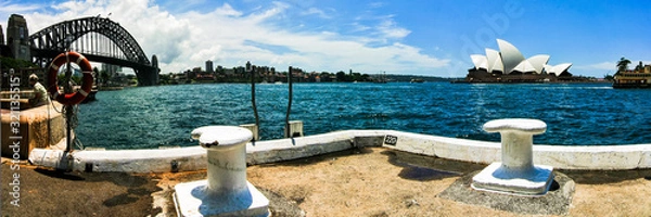 Obraz Sydney harbour view panorama