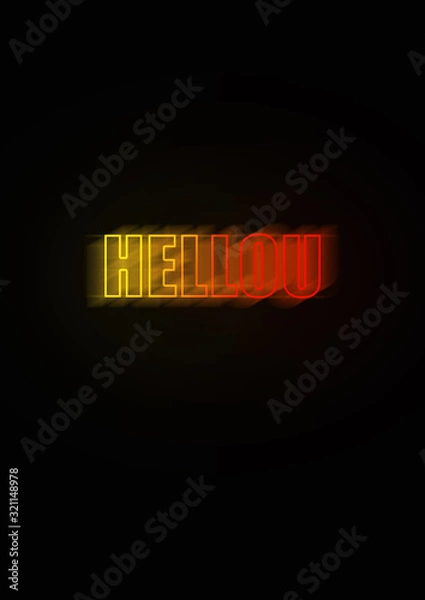 Obraz  Hellou