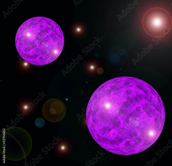 Obraz planet in space