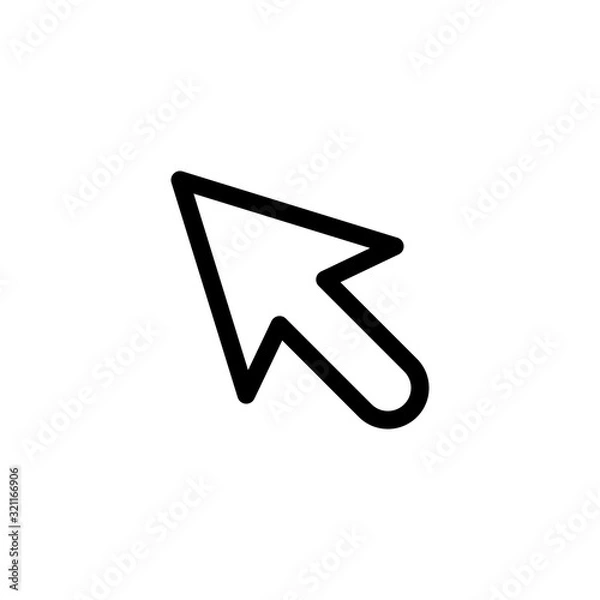 Obraz Vector cursor icon design