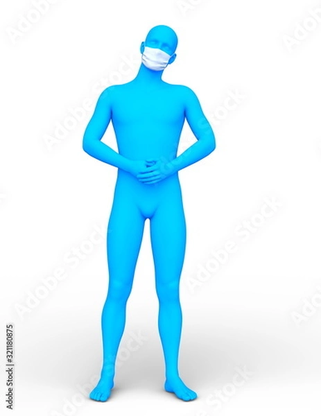 Fototapeta マスクの男性