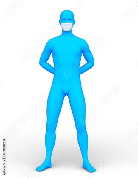 Fototapeta マスクの男性