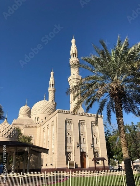 Obraz mosque in Dubai city UAE