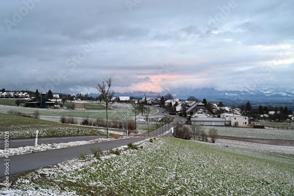 Obraz Strasse in die Berge 