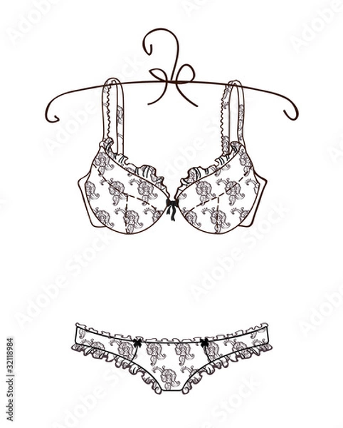 Obraz Bielizna damska