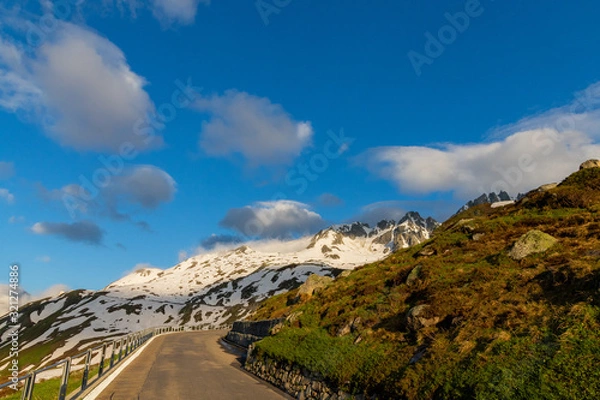 Obraz Passstrasse Furka