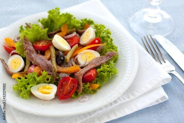 Fototapeta Salade niçoise