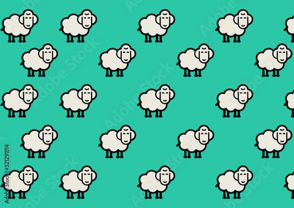 Fototapeta seamless pattern