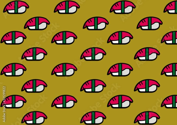 Obraz seamless pattern with hearts