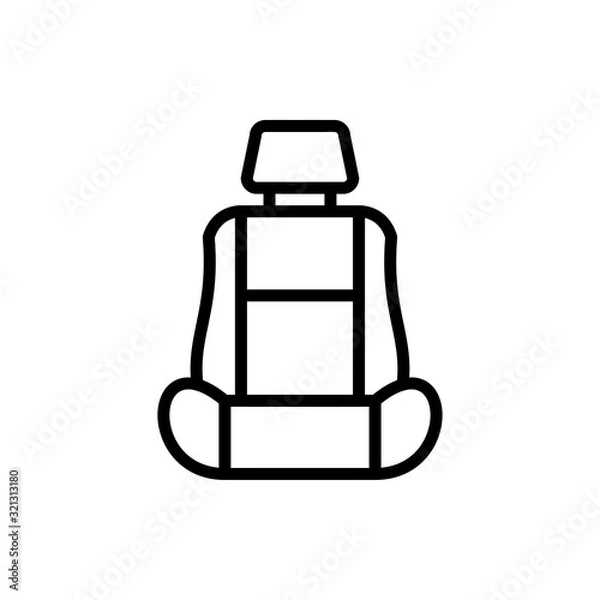 Obraz Car seat icon